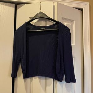 Torrid -  Navy Shrug
